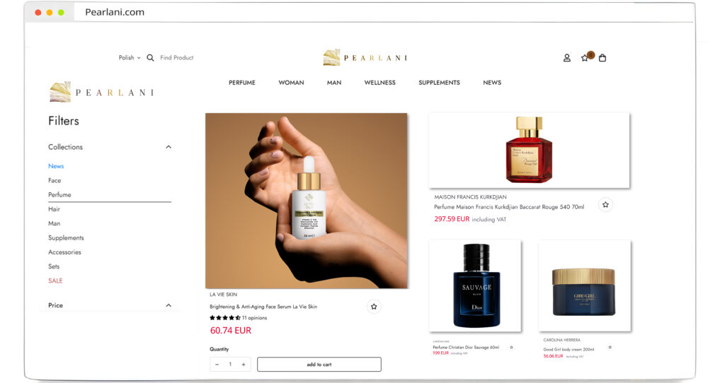 PEAERLANI INTERFACE