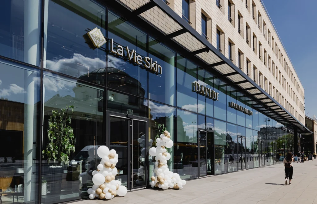 lavieskin botique outside